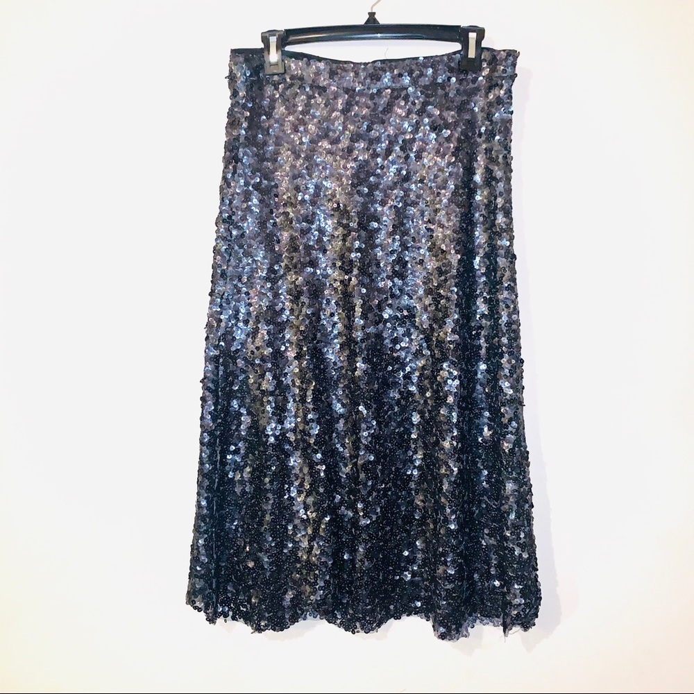 Sabine Sequin Midi Skirt